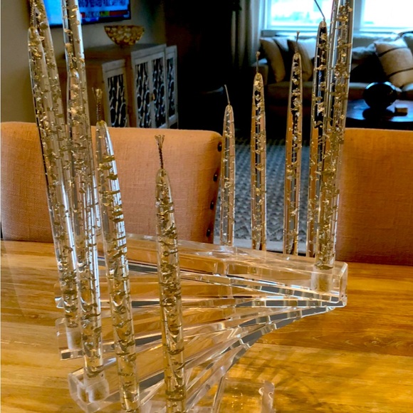 Other - Vintage mid century Candelabra, great condition. Including all lucite candles.